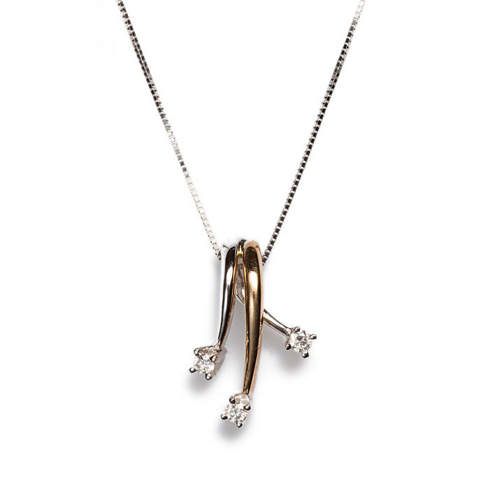 Necklace Con Diamanti - Davite & Delucchi