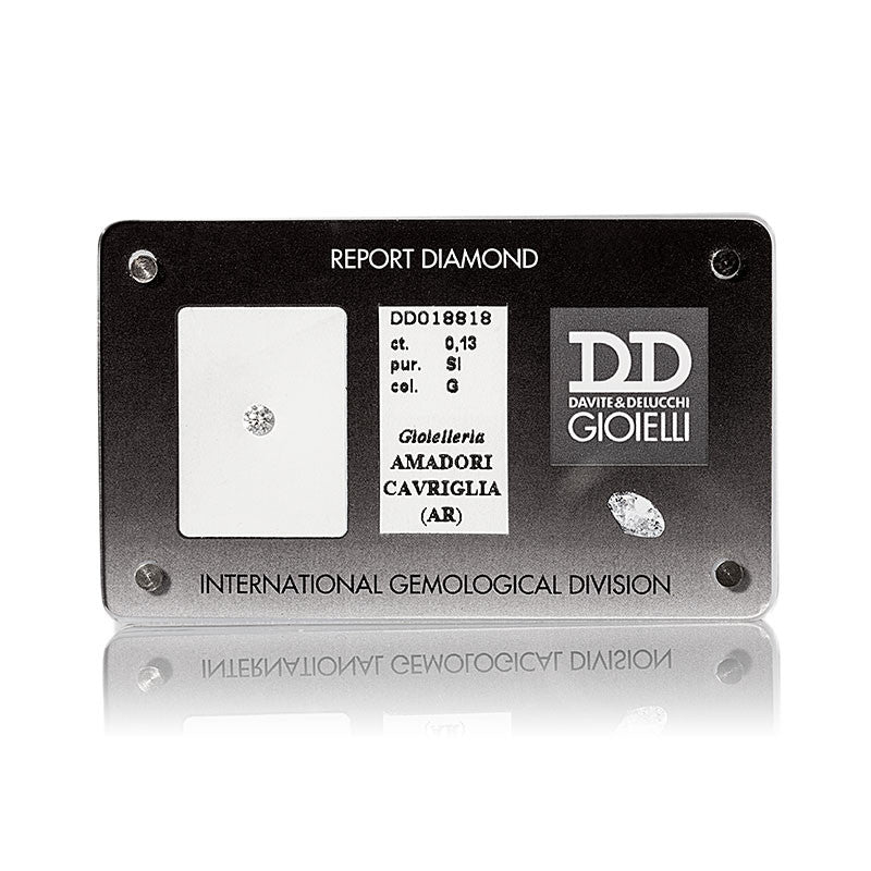 Diamante Blister 0,10 Ct - Davite & Delucchi
