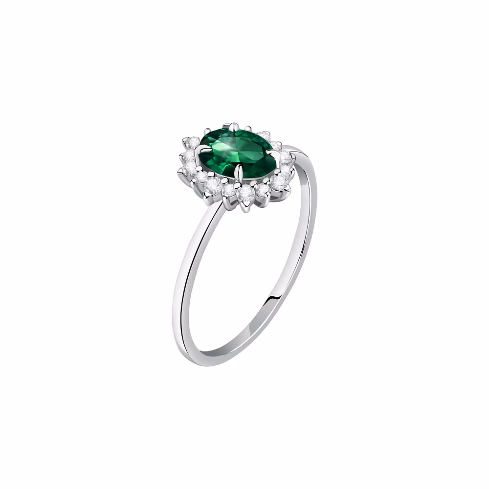RING LIVE DIAMOND CLASSIC GEM STONE