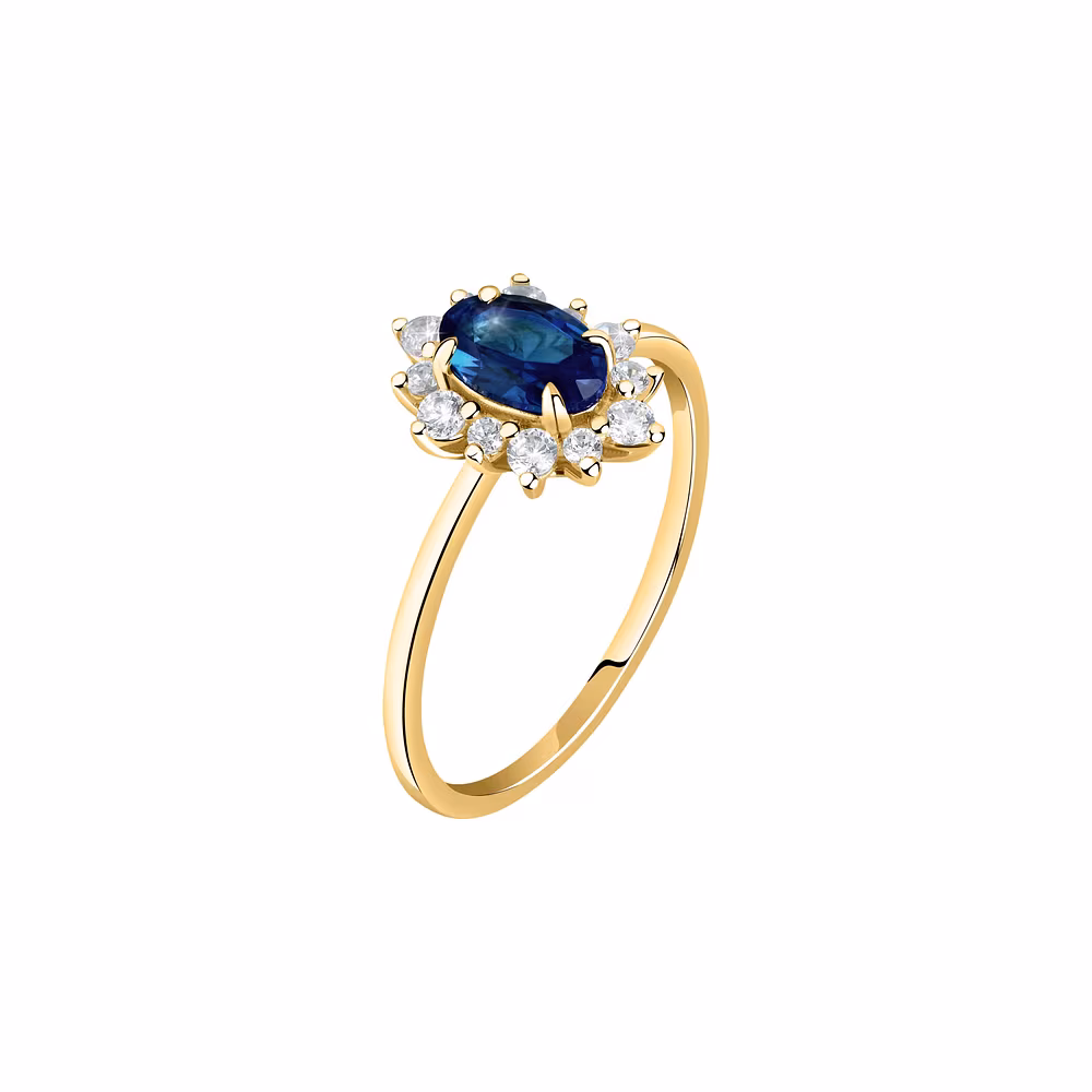 RING LIVE DIAMOND CLASSIC GEM STONE