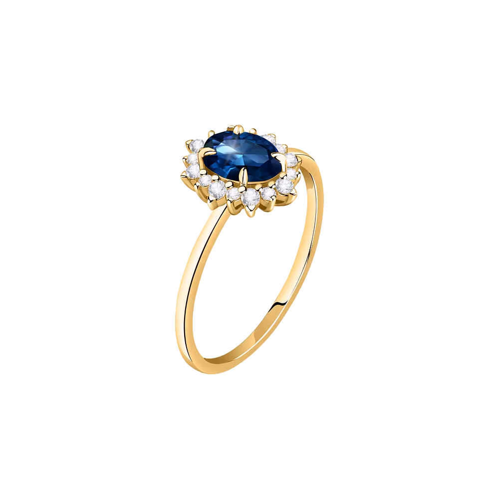 RING LIVE DIAMOND CLASSIC GEM STONE
