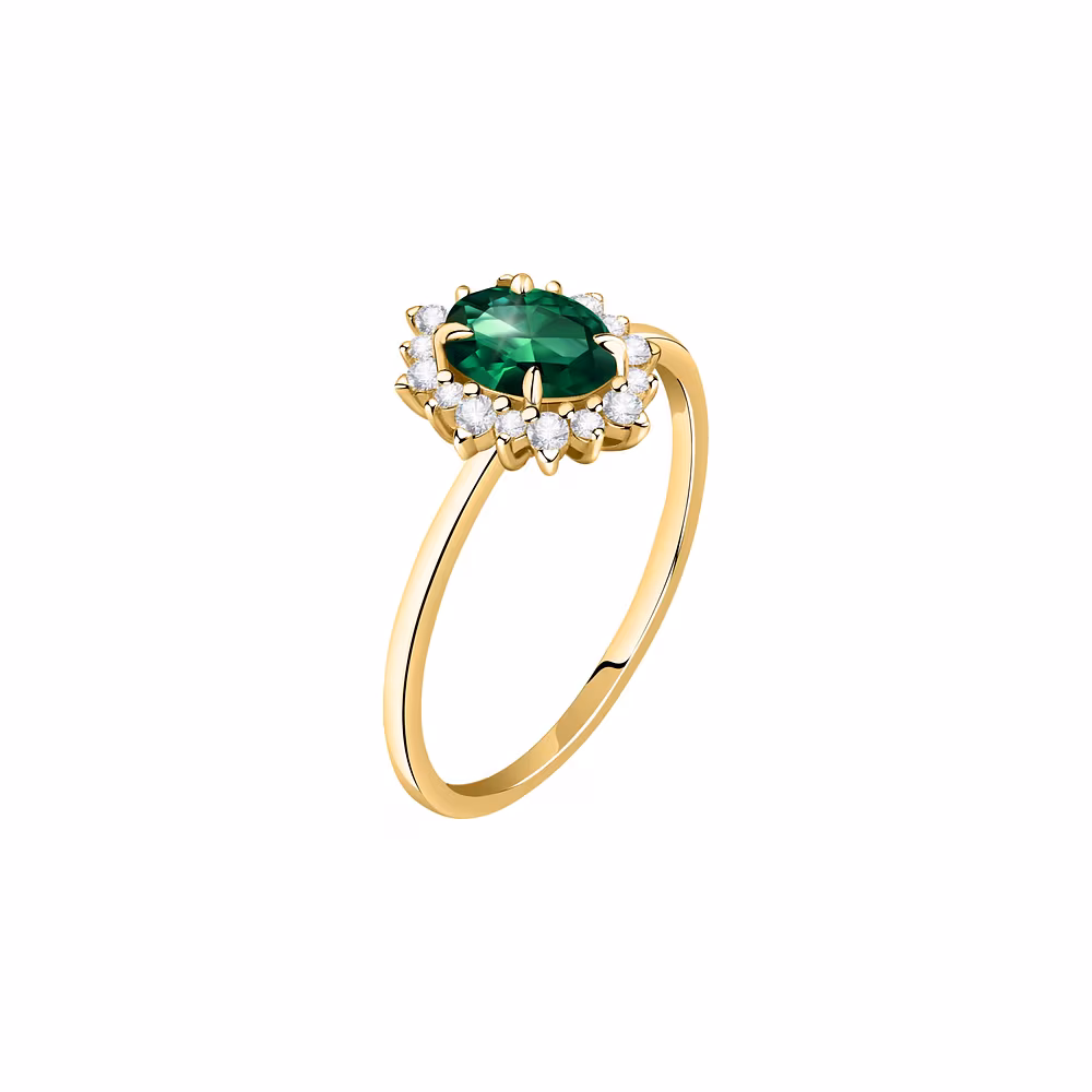 RING LIVE DIAMOND CLASSIC GEM STONE